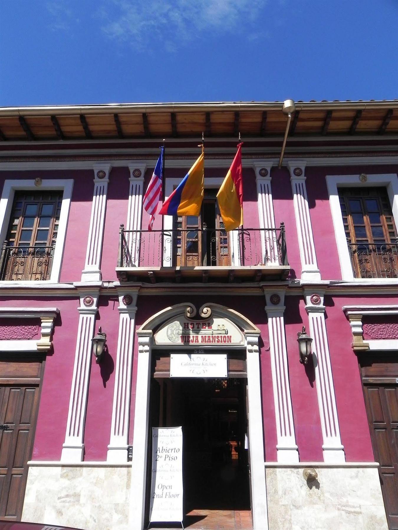 Hotel Vieja Mansion Cuenca Exterior foto